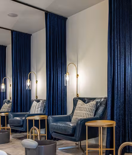 view inside Pedi & Mane salon